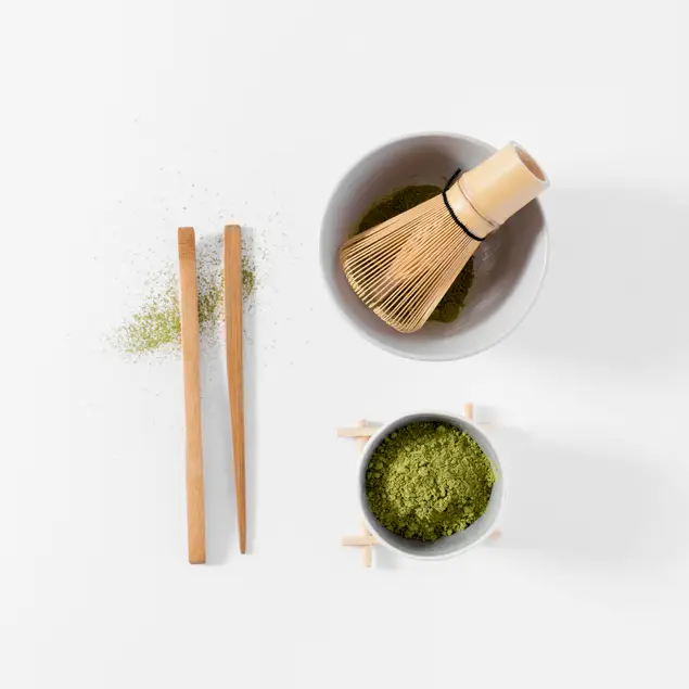 De ce este nevoie pentru a prepara ceaiul matcha japonez
