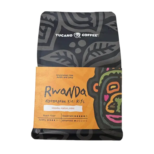 Cafea boabe Tucano «Rwanda Nyamagabe», Arabica premium