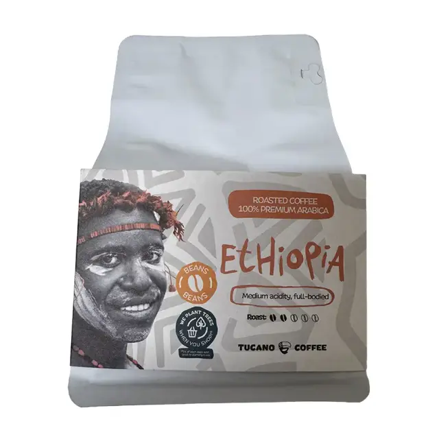 Cafea boabe Tucano «Ethiopia Barel», Arabica premium