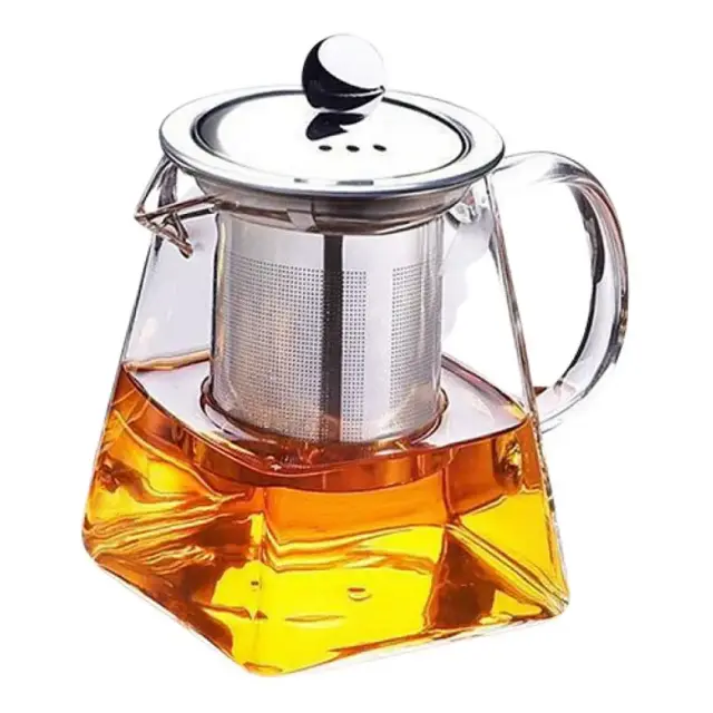 Заварочный чайник, боросиликатное стекло, 550 мл. 