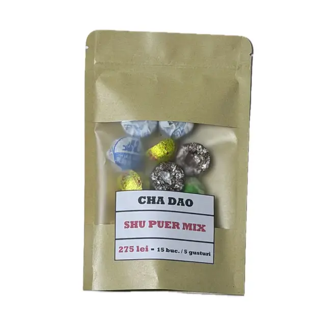 Шу пуэр «Mix», 5 вкусов, 15 сяо то