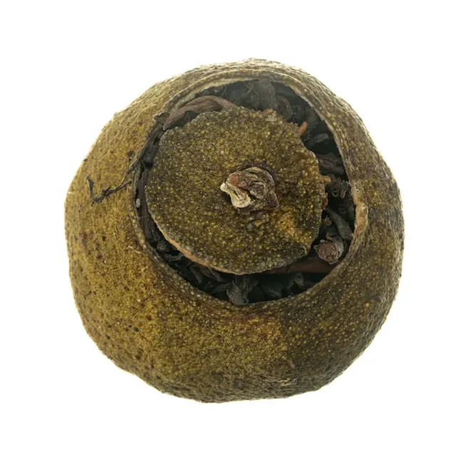 Shu puerh în mandarină regală vietnameză Cam Sanh — 3