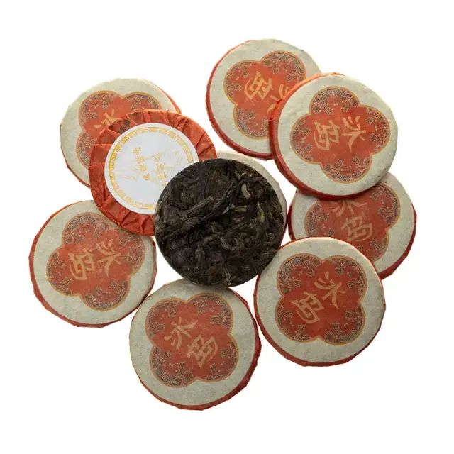 Шен пуэр «Вкусняшка из Биньдао», гунтин, миниточа