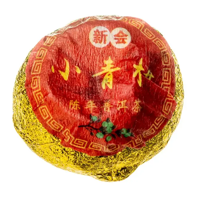 Шу пуэр в зрелом мандарине