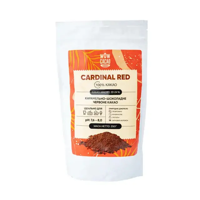 WOW Cacao «CARDINAL RED»