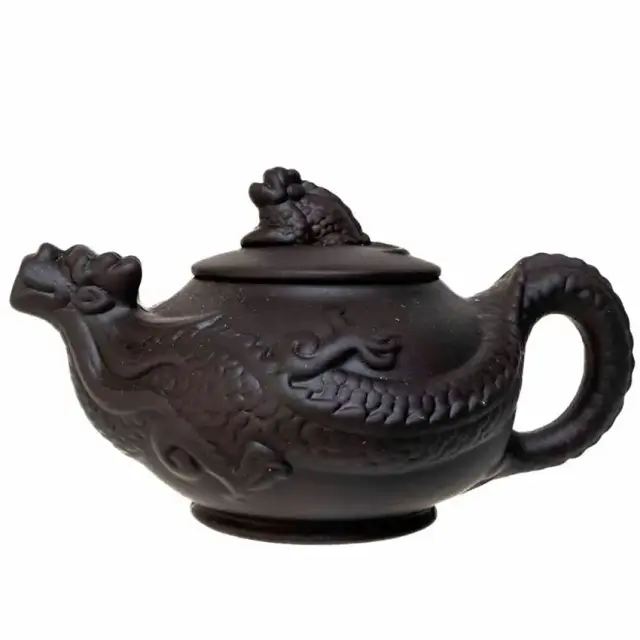 Ceainic din argilă Yixing «Broască-Dragon», 170 ml.