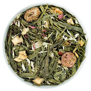 Зеленый чай с добавками «Малиновая тарта»