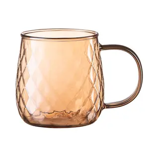 Набор чашек Amber, 350 мл., 2 шт., боросиликатное стекло, 0gr.