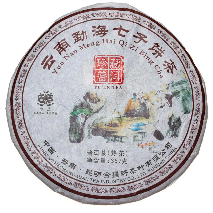 Shu Puer «Băutul de ceai al bătrânilor», copaci vechi din Kunming